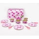 thumbnail image 3 of Juego de té Metálico FABRICA DEL JUEGO Diseño de Flores 19 piezas FJ-1024, 3 of 5