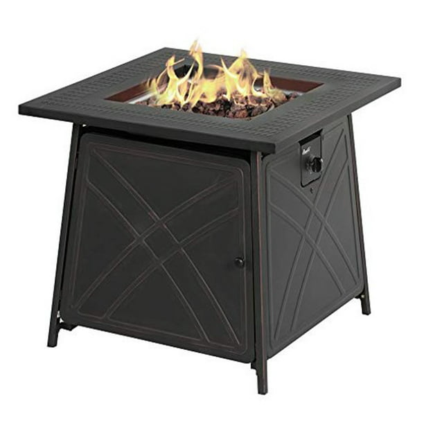 Propane Square Fire Pit, 72 Inch Fire Pit Liner