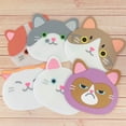 thumbnail image 2 of Wrapables Silicone Cute Cat Coasters for Glasses, Cups, and Drinks (Set of 6), 2 of 4