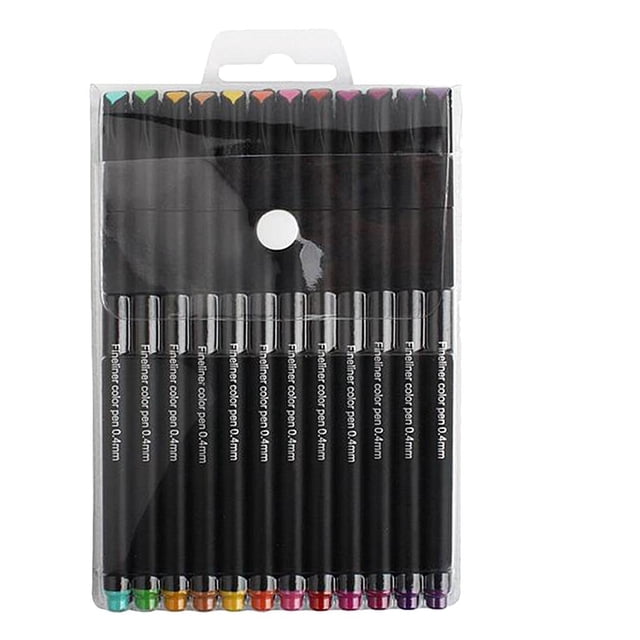 Rotulador de punta fina BLESIY 24 colores para dibujo artístico
