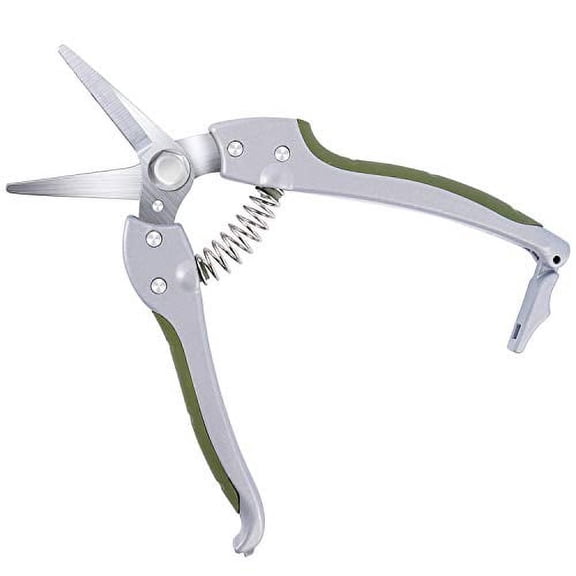 CrossCreek Garden Scissors Hand Pruner Pruning Arranging Flowers, Trimming Plants and Harvesting Herbs, Fruits or Vegetables 7 Inch 6146-13903-01A