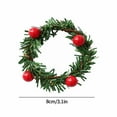 thumbnail image 3 of Mini Christmas Wreaths Small Hanging Decorations,Artificial Holiday Wreath Ornament for Christmas Tree Decor,Floral Garland Wreath for Door Window Wall Mantle DIY Xmas Party Indoor Outdoor Decoration, 3 of 9