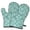 Pioneer Flower Floral-3, variant on Pioneer Flower Floral Print Pattern Oven Mitt 2-Pack Set, Heat Resistant Kitchen Gloves, 7.7" X 12"