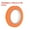 Orange 0.7 inch x 60 Yards, variant on Uxcell 6Pcs 1 inch Wide 14 Yards Green Masking Tape Painters Tape Rolls for Home Office