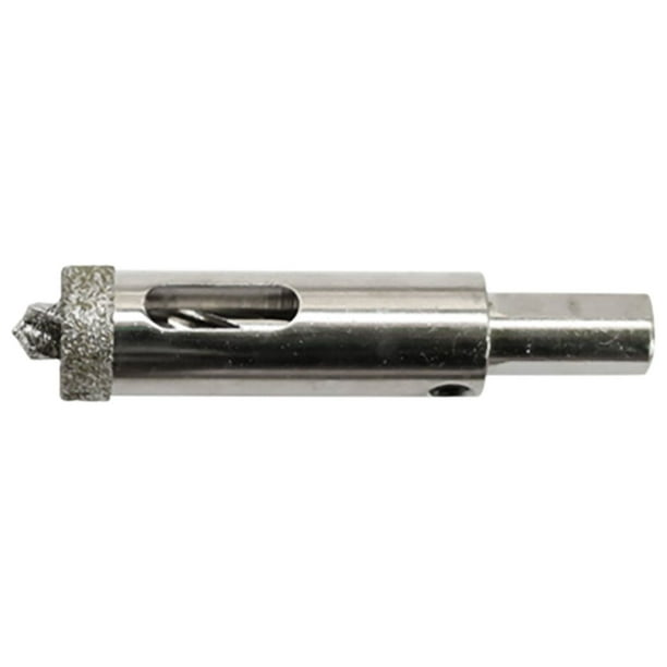 Xihbxyly Sierra de Corona para Vidrio, Broca Escariadora con Revestimiento de Diamante, Herramienta de Perforación de Precisión, Ideal para Baldosas de Cerámica, Vidrio y Madera, Corte Versátil, Fáci