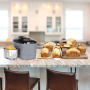 West Bend Hi-Rise Bread Maker with 12 Preset Digital Controls, 3 lb Capacity, in Gray (47413)