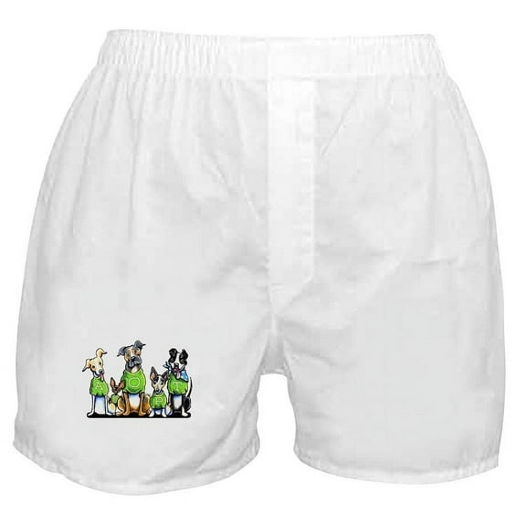 CafePress - Adopt Shelter Dogs Boxer Shorts - Men's Novelty Boxer Shorts