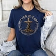 thumbnail image 3 of Rooted in Christ Shirt, Jesus Shirts, Christian Cross T-Shirt, Men's And Women's Graphic Tee 100% Cotton by TBun, Full Sizes S-5XL, 3 of 5