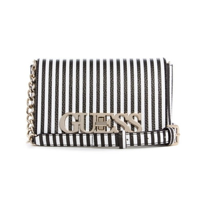 Guess Womens Uptown Chic Mini Crossbody Bag Stripe Seychelles Ubuy