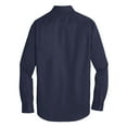 thumbnail image 6 of Mens SuperPro Twill Versatile Cotton/Polyester Shirt True Navy 3X-Large, 6 of 6