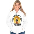 thumbnail image 4 of Vintage Comic Aint My First Rodeo Zip Up Hoodie Men's Women's Brisco Brands M, 4 of 6