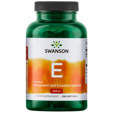 Swanson Vitamin E - Natural 400 Iu 250 Sgels