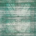 thumbnail image 1 of Ahgly Company Machine Washable Indoor Square Traditional -Sea Green Area Rugs, 4' Square, 1 of 7