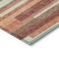 thumbnail image 4 of Addison Rugs Chantille Indoor/Outdoor Transitional Stripes Coral Washable Rectangle Rug, 9' x 12', 4 of 6