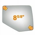 thumbnail image 3 of New Mirror Glass for 2006-2010 Ford Explorer Convex Passenger Side W/O Baking Plate, 3 of 4