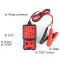 thumbnail image 3 of Automotive Relay Tester , Fydun 12V Electronic Relay Quick Tester Professional Automotive Battery Checker Auto Diagnostic Tool, 3 of 8