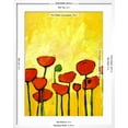 thumbnail image 5 of Art.com Spring Poppies 2 Art Print by Patty Baker, White Frame Wall Art, 23" x 29", 5 of 5