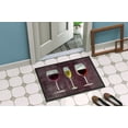 thumbnail image 2 of Carolines Treasures SB3073MAT Trois Verres de Vin Tapis Intérieur Ou Extérieur Violet, 2 of 4