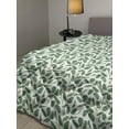 thumbnail image 2 of Floral Down Alternative Comforter, Wild Meadow Flowers and 3 Leaf Clovers in Continuous Scandinavian Style, Microfiber Quilt for All Season, 5 Sizes, Multicolor, by Ambesonne, 2 of 3