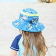 thumbnail image 2 of Ketyyh-chn99 Baby Sun Hat UPF 50+ Sun Protection Summer Baby Boy Hats Cute Toddler Sun Hats Blue,M, 2 of 5