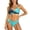 Sky Blue1, variant on Bikini Swimsuit Two Piece Bathing With Adjustable Ties And Comfortable For Beach Pool Glee Wax Strips Bikini