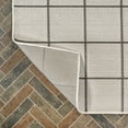 thumbnail image 5 of JONATHAN Y SANTA MONICA 2 x 8 Runner Rug, Grid Squares - Cream/Dark Gray, SMB200A-28, 5 of 8