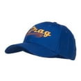 thumbnail image 2 of Drag Embroidered Cotton Twill Cap - Royal OSFM, 2 of 5