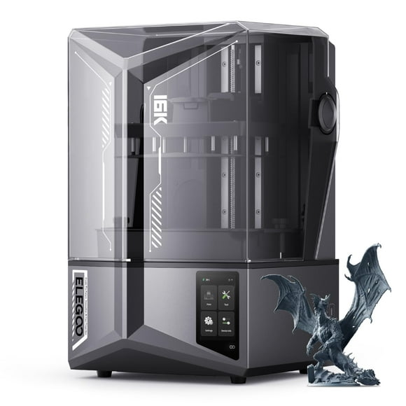 Impresora 3D de resina ELEGOO Saturn 4 Ultra 16K con tapa abatible