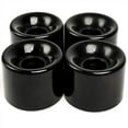 thumbnail image 4 of Lot de 12 Roues de Planche à Roulettes 60mm + Roulements en Acier ABEC-9 et Entretoises, Roues de Croisière, 12 x Roues Noires 24 x Roulements Noirs ABEC-9 12 x Manchon, Noir, 4 of 6
