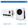 thumbnail image 4 of 12V Mini Split Air Conditioner for Semi-Truck/RV, 12000 BTU Engine-Off DC Cooling AC Unit, Up to 960W, Remote Control, 4 of 8