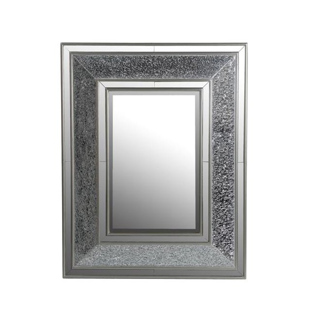 30 x 3 x 38 in. Beveled Rectangle Mosaic Mirror