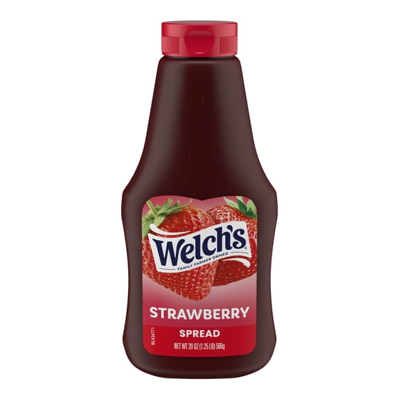 Welch's Strawberry Spread, 20 oz Squeeze Bottle