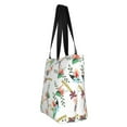 thumbnail image 3 of Kdxio Pretty Floral With Leaves Women Reusable Grocery Bags Foldable Ripstop,Reusable Shopping Bags for Shopping,Gym,Gift, 3 of 7