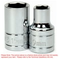 thumbnail image 1 of 2pcs 13mm x 1/4" Drive 12 Point Shallow Supertorque™ Socket, Chrome Finish. Not Suitable For Impact Use. Williams® # JHW30613A, 1 of 1