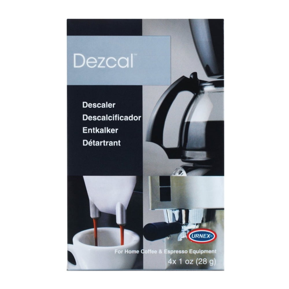 Urnex DEZCAL Coffee Maker & Espresso Descaler 10 packets Breville Senseo Melitta