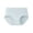 Light Blue, variant on Womens Mid Rise Printed Underwear, Soft Full Coverage Panties for Comfortable Daily Wear