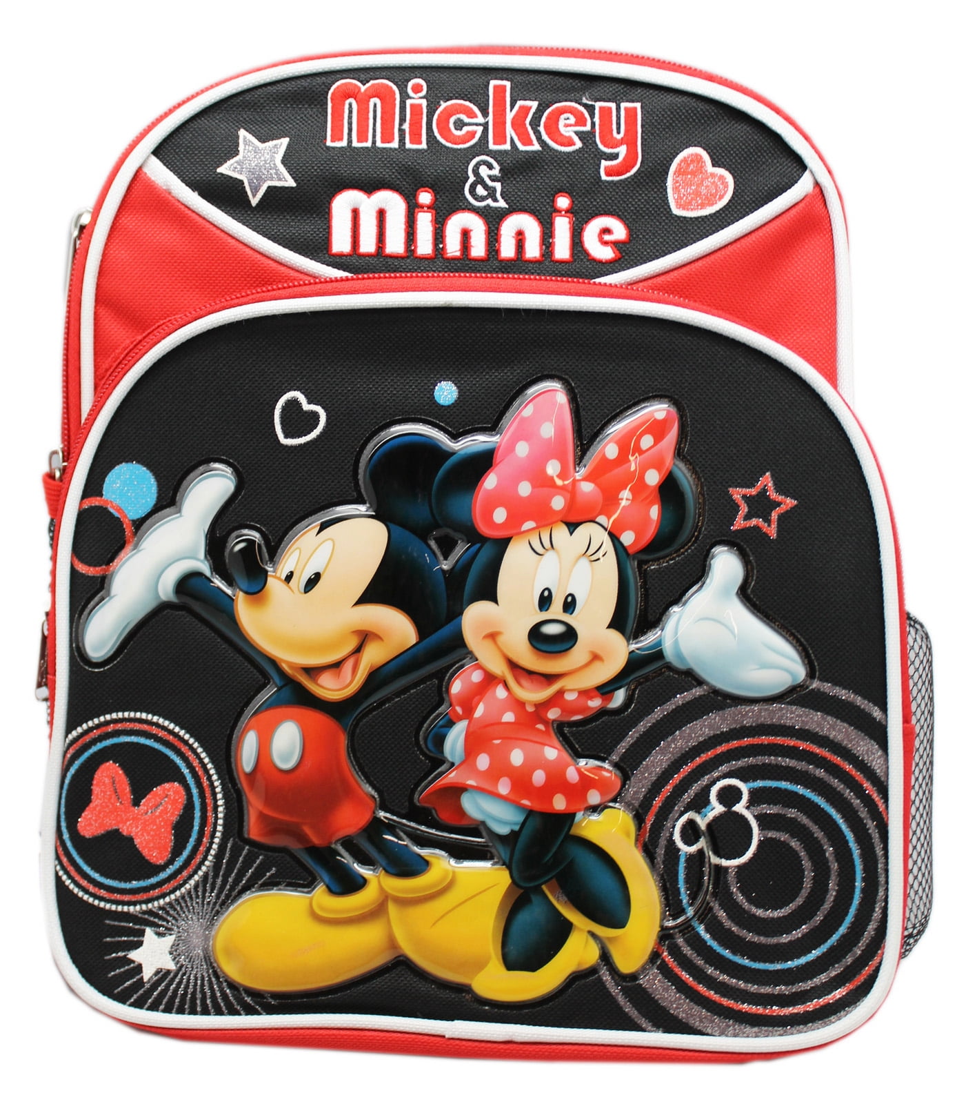 mickey and minnie mouse backpack
