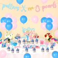 thumbnail image 2 of Pearls or Putters Gender Reveal Decorations, Boy or Girl Putters or Pearls Banner Cake Cupcake Toppers Golf Gender Reveal Balloons Decorations, Pink or Blue He or She Baby Shower Party Supplies, 2 of 7