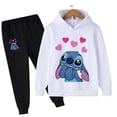thumbnail image 3 of Conjuntos de ropa para bebés Stitch, trajes para niños de 1 a 16 años, chándales para niños, trajes deportivos de marca para niños, sudaderas con capucha Stich, camisetas y pantalones, conjunto de 2 p, 3 of 5