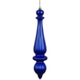 thumbnail image 3 of Vickerman 14" Seafoam Matte Fin Drop UV Dril 2/Bg Finial Ornament, 3 of 7
