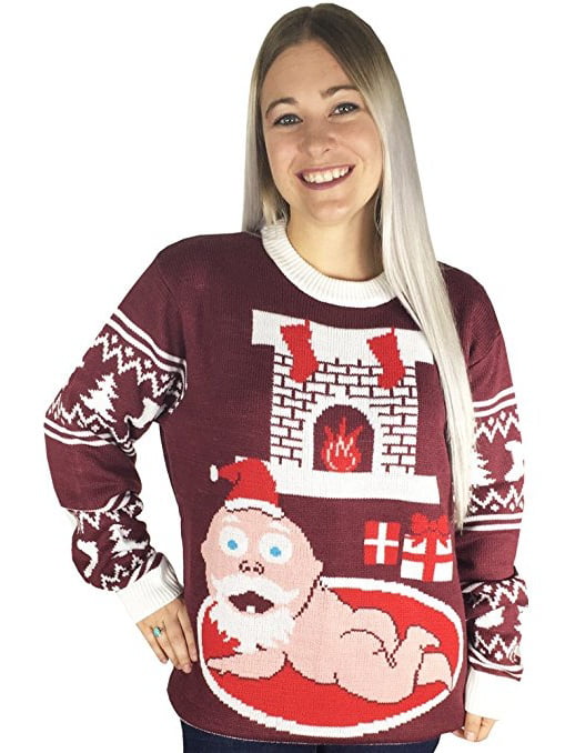 Baby Boys Girls Premium Santa Claus Christmas Sweatshirt Warm Long Sleeves High Collar Twist Sweater
