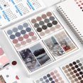 thumbnail image 4 of 100Sheets Watercolor Polka Dot Sticker Journaling Accessories Scrapbooking DIY Color Label Washi Sticker Stationery, 4 of 5