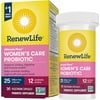 Renew Life Women’s Probiotic - Ultimate Flora Probiotic Women's Care, Shelf Stable Probiotic Supplement - 25 Billion - 30 Vegetable Capsules