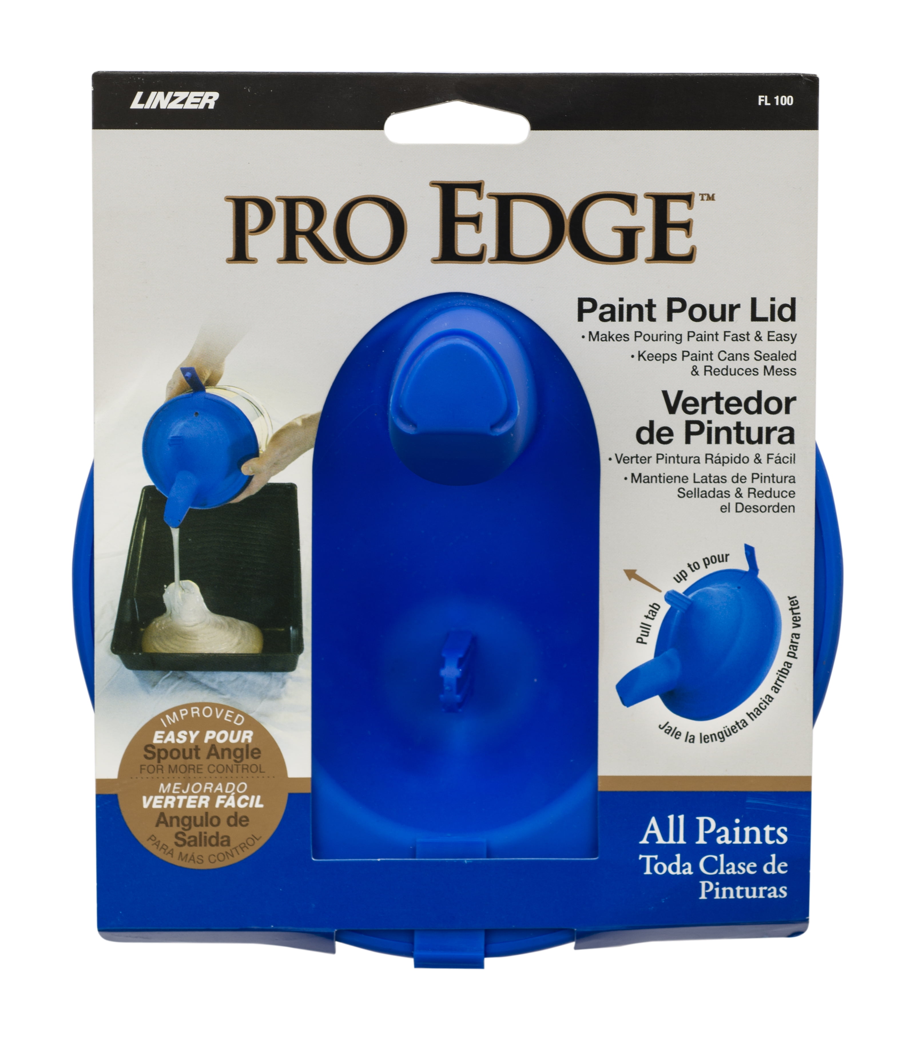 ProEdge by Linzer 1 Gallon Paint Can Lid with Sealable Nozzle