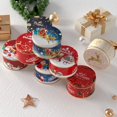 thumbnail image 3 of Christmas Candy Tins Decor  Candy Cookie Packaging Jar Candle Containers, 3 of 4