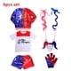 thumbnail image 4 of Halloween Personalizado Harley Quinn Disfraz Para Niños Niñas Cosplay Navidad Escuadrón Suicida Joker Chamarra Camiseta Pantalones Cortos Todo El Conjunto De Accesorios, 4 of 4