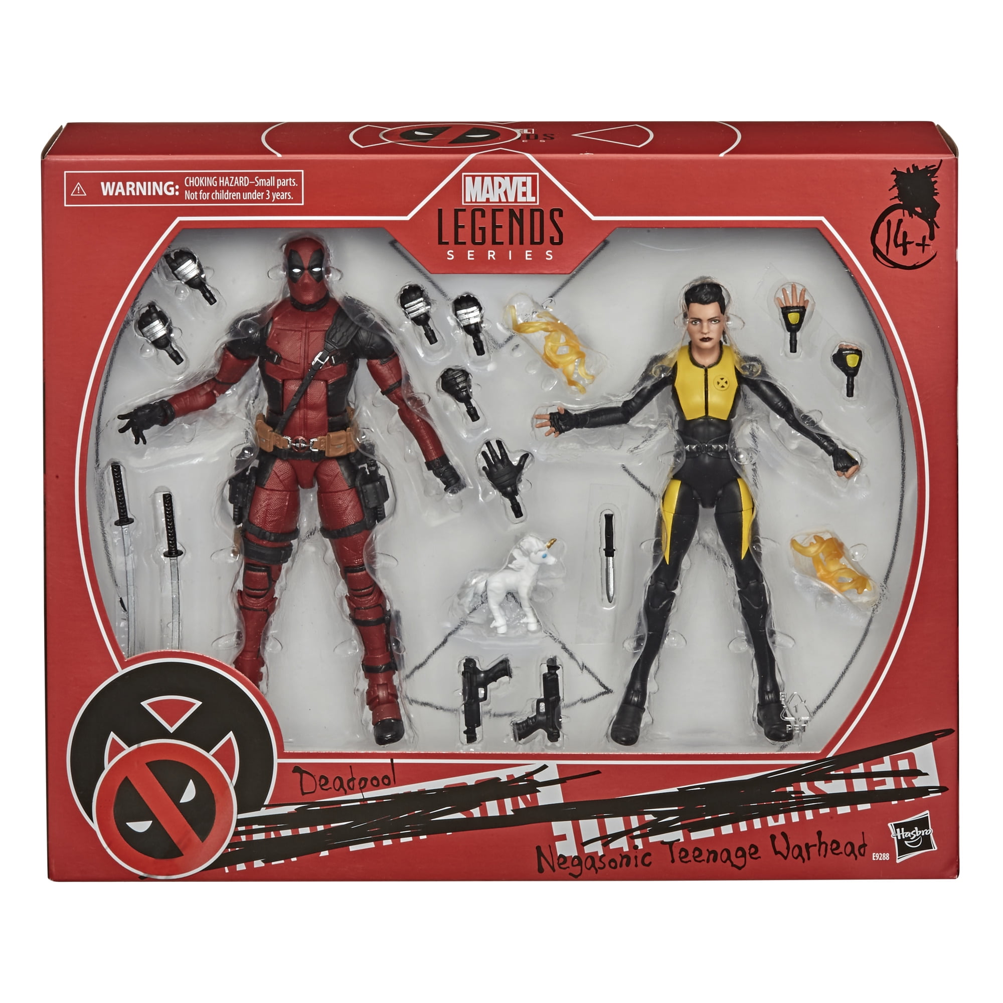 marvel legends deadpool walmart
