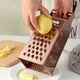 thumbnail image 5 of Rallador de acero inoxidable con 4 lados para verduras herramienta de cocina profesional, 5 of 7