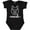 AB-Black, variant on Husky Sled Dog Mush Boys or Girls Baby Bodysuit
