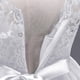 thumbnail image 3 of Vestido de Encaje Blanco de Manga Larga Cuadrado Cuello Girado Abajo Arco Falso Dos Piezas Vestido de Baile de Estudiantes Británicos para Niños Grandes 5-16 Años de Edad, 3 of 7